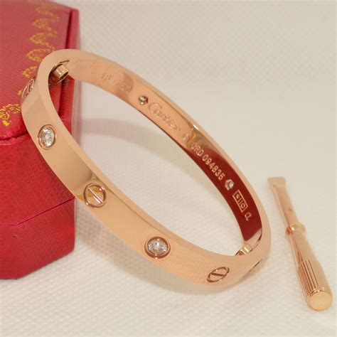 cartier love bangle bracelet replica|cartier love bracelet with screwdriver.